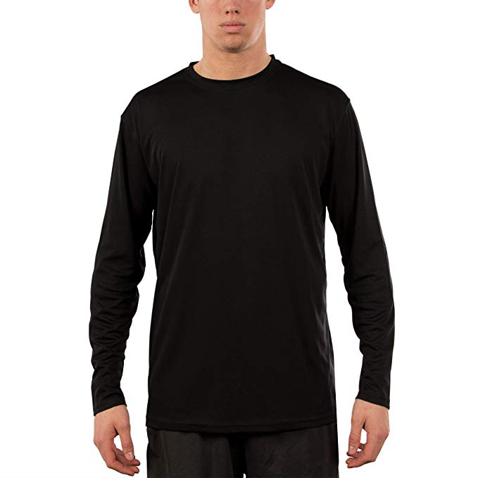 Vapor Apparel Men's UPF 50  UV Sun Protection Performance Long Sleeve T-Shirt