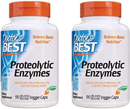 Doctor's Best Proteolytic Enzymes - 2 Pack