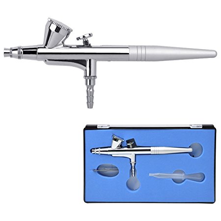 AW Single-action 0.4mm Airbrush Spray Gun Kit Precision Air Nail Art Makeup Tattoo Hobby