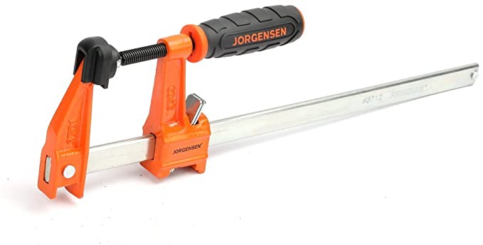 Jorgensen 3712-HD 12-Inch Heavy-Duty Steel Bar Clamp