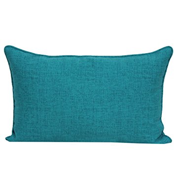 Brentwood Originals 35618 Indoor/Outdoor 13"x20" Aqua Pillow