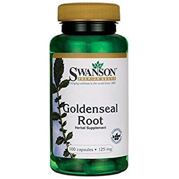 Swanson Goldenseal Root 125 mg 100 Caps