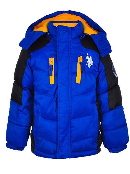 U.S. Polo Assn. Boys' Puffer Outerwear Jacket