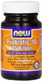 NOW Foods Probiotic-10 25 Billion 50 Vcaps