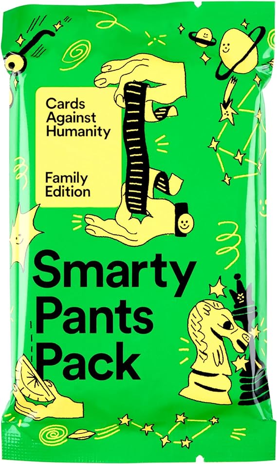 Cards Against Humanity Family Edition: Smarty Pants Pack • Mini Expansion • New for 2023