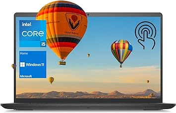 Dell Inspiron 3000 Series Laptop, 15.6" FHD Touchscreen, Intel Core i5-1135G7, 16GB DDR4 RAM, 1TB Storage(512GB SSD 500GB HDD), Webcam, SD Card Reader, Wi-Fi, Windows 11 Home, Black