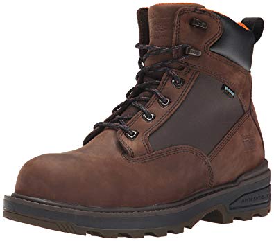 Timberland PRO Men's 6" Resistor Composite-Toe Waterproof Work Boot