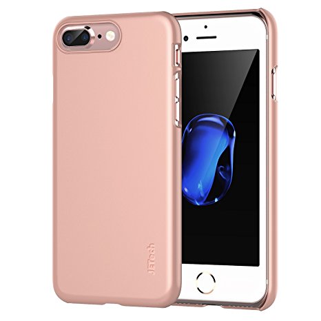 iPhone 7 Plus Case, JETech Perfect Fit iPhone 7 Plus Case Cover Non Slip Surface with Excellent Grip for Apple iPhone 7 Plus 5.5 Inch (Rose) - 3434A