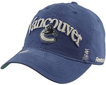 Vancouver Canucks Strapback Slouch Hat By Reebok ER82Z