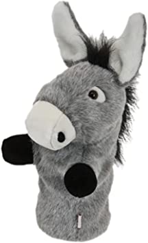Daphne's Donkey Headcovers, Grey-Black