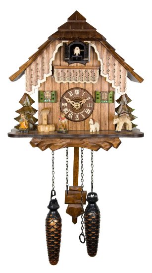 Adolf Herr Quartz Cuckoo Clock - The House in the Black Forest AH 19 QM