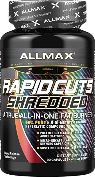 ALLMAX Nutrition Rapidcuts Shredded, 90 Capsules