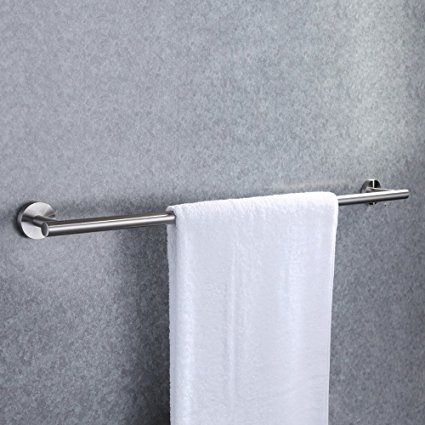 KES 30-Inch Towel Bar Bathroom Shower Organization Bath Single Towel Hanger Holder Brushed SUS 304 Stainless Steel Finish, A2000S75-2