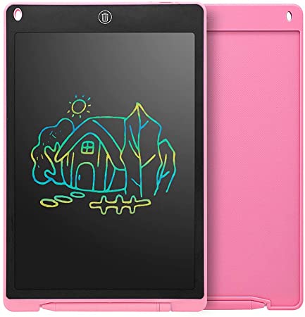 AHUA LCD Writing Tablet Kids Reusable Doodle Pad ,12 inch Erasable Electronic Drawing Writing Board , Toddler Educational Scribbler Boards Toy Gift for Baby Boys Girls