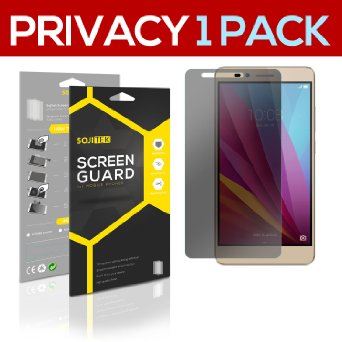 SOJITEK Huawei Honor 5X Premium Anti-Glare Matte Anti-Spy Privacy Screen Protector [1-Pack] - Lifetime Replacements Warranty   Retail Packaging