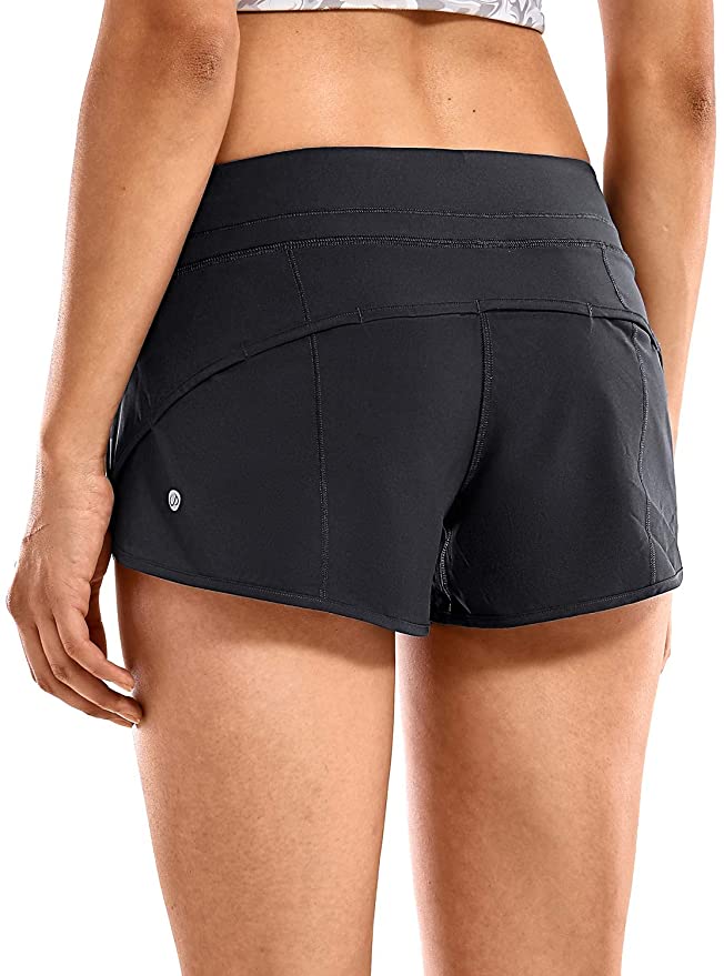 CRZ YOGA Women's Quick-Dry Workout Sports Active Running Shorts - 2.5 Inches