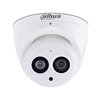 Dahua IPC-HDW4631C-A 6MP Dome PoE IP Security Camera,6 Megapixels Super HD Outdoor Indoor Home Video Surveillance Poe Camera with Audio,IR 30m Day and Night,ONVIF,IP67 Waterproof (6MP 2.8mm Lens)