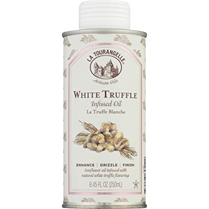 La Tourangelle Regular White Truffle Tin Can Cooking Salad Oil, 8.45 Oz
