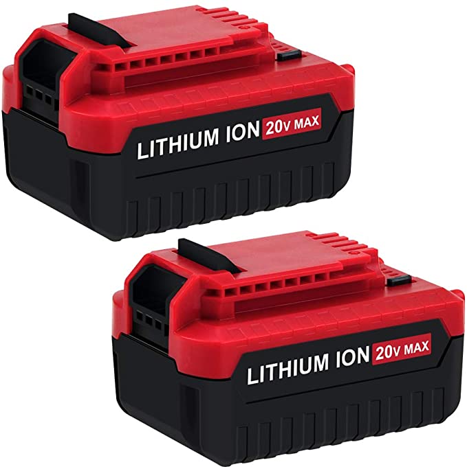 2 Pack 20 Volt Max Lithium-ion Replacement for Porter Cable 20V Battery PCC685LP PCC685L PCC680L PCC682L Cordless Tools Batteries