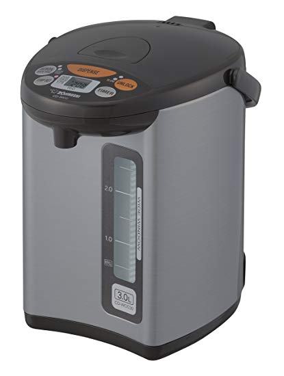 ZOJI Zojirushi CD-WCC30 Micom Water Boiler and Warmer, Silver