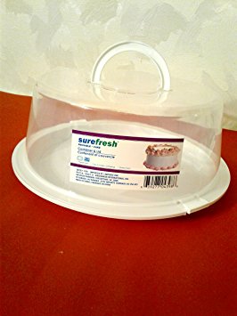 SURE FRESH CONTAINERS (1, Cake Container & Lid)