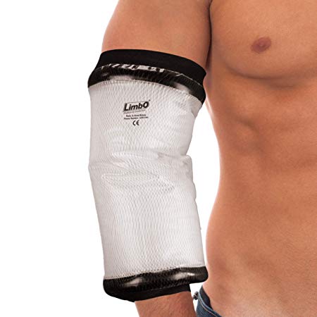 LimbO Waterproof Protectors PICC Line Cover M75 - Watertight cover also for elbow dressings and Midlines (Large)