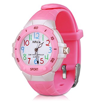 116 Kids Watch 30M Waterproof ,Children Cartoon Wristwatch Child Silicone Wrist Watches Gift for Boys Girls Little Child – PerSuper