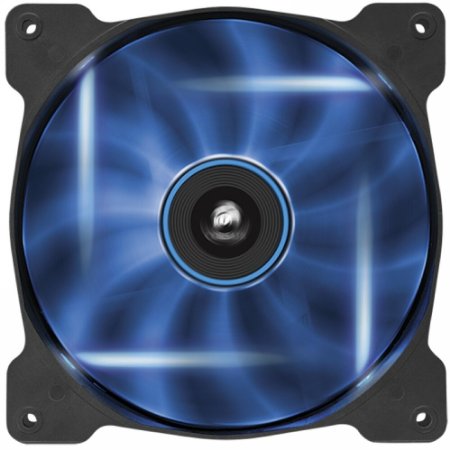 Corsair Air Series AF140 CO-9050017-BLED 140mm 1500 rpm Quiet Edition High Airflow Fan (Blue LED)