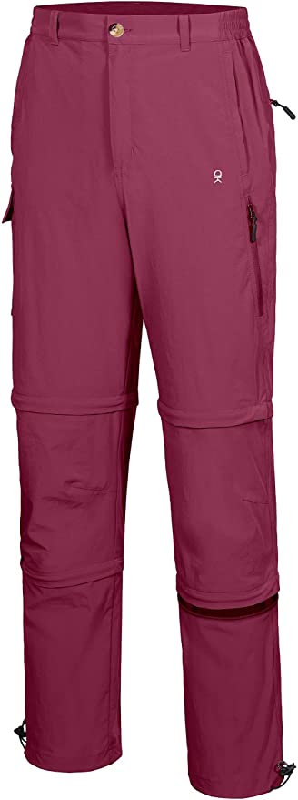 Little Donkey Andy Men's Stretch Convertible Pants, Zip-Off Quick-Dry Hiking Pants, UV Protection, Lightweight