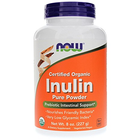 Organic, Inulin, 100% Pure Powder, 8 oz (227 g)*