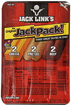 Jack Link's Original Jack Pack! Variety Pack, 2-Ounce (Pack of 12)