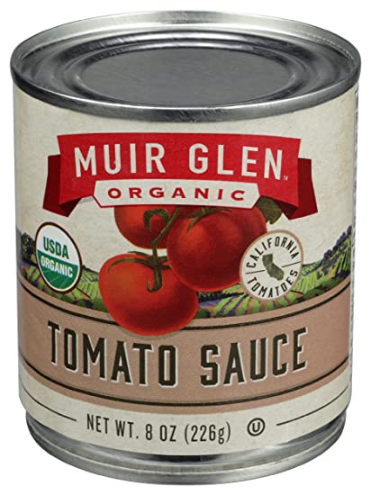 MUIR GLEN Organic Tomato Sauce, 8 OZ