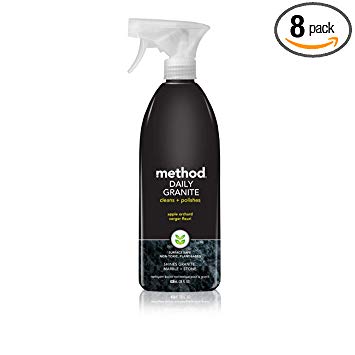 Method Daily Granite Cleaner Spray, Apple Orchard, 28 Ounce (Pack 8)