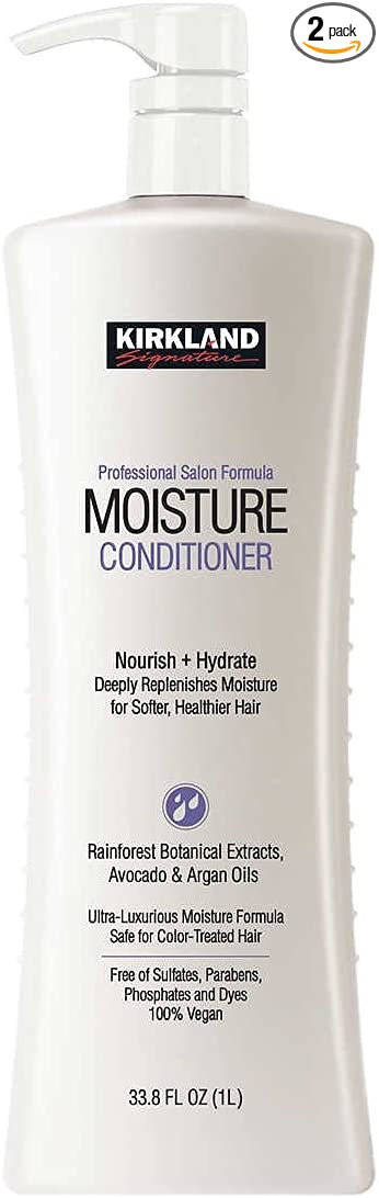 KIRKLAND SIGNATURE SALON MOISTURE CONDITIONER 33.8 FL OZ, 2 Pack