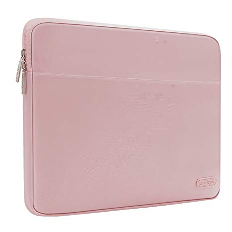 Mosiso Laptop Sleeve 13-13.3 inch MacBook Air 13, MacBook Pro Retina Late 2012 - Early 2016, Notebook Computer, Polyester Spill Resistant Protective Carrying Case Bag Cover, Pink