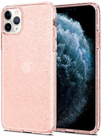 Spigen Liquid Crystal Glitter Designed for Apple iPhone 11 Pro Max Case (2019) - Rose Quartz