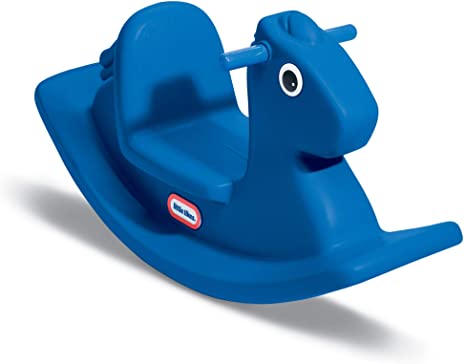 Little Tikes Rocking Horse Blue, 33.00 L x 10.00 W x 17.50 H Inches