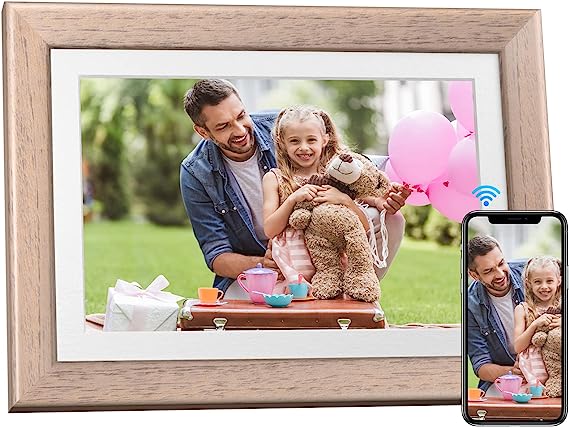 KODAK WiFi Digital Picture Frame, 8.4 Inch 2560 x 1600 IPS HD Touchscreen Digital Photo Frame with 32GB Storage, Easy Setup to Share Photos or Videos, The Best Gift for Family and Friends