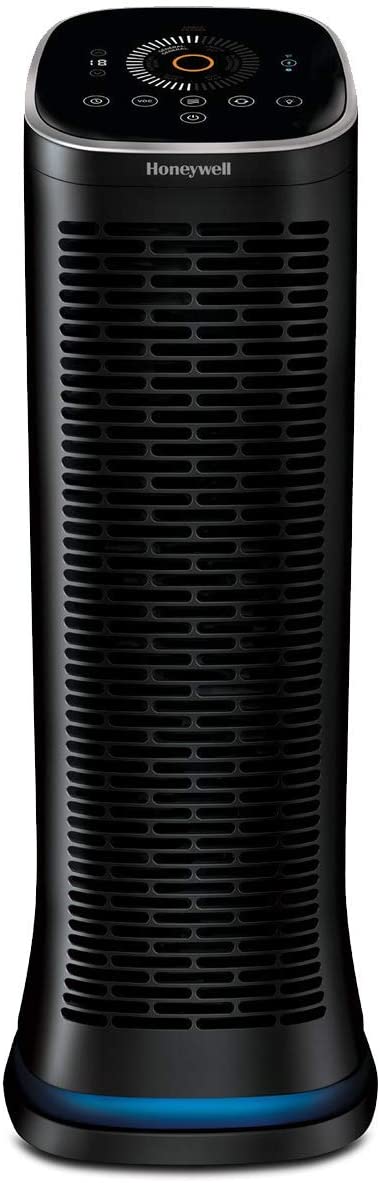 Honeywell HFD360BC Bluetooth AirGenius 6 Air Purifier for Large Room, with Permanent Washable Filter & Odour/VOC Reducing Pre-Filter, Captures 99.9% of Airborne Particles & Cleans Room Air 5 Times/Hr