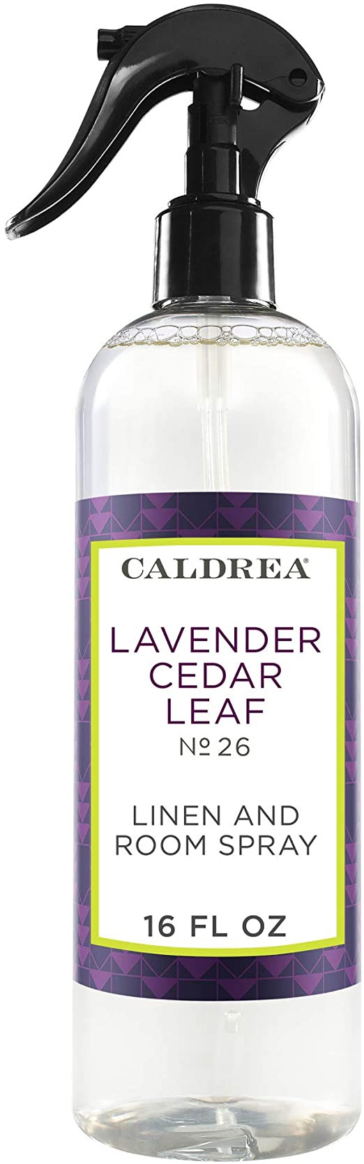 Caldrea Linen and Room Spray, Lavender Cedar Leaf, 16 Ounce
