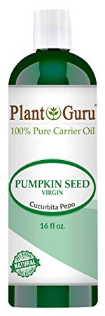 Pumpkin Seed Oil 16 oz. Virgin, Unrefined Cold Pressed 100% Pure Natural - Skin, Body And Face. Great for Aromatherapy & More!