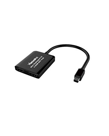 XtremPro Mdp-2Hmmst Mini DisplayPort to 2 HDMI MST Hub High Def Audio Video Adapter