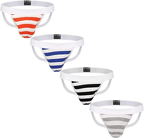 SKYSPER Men's Jockstrap Breathable Mesh Jock Straps Male Underwear, Athletic Supporters for Men