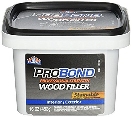 ELMERS Stainable Wood Filler, 1 Pint (P9891)