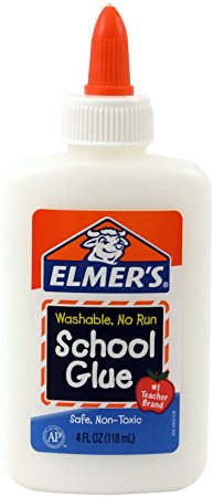 Elmer's Liquid School Glue, Washable, 4 Ounces, 1 Count