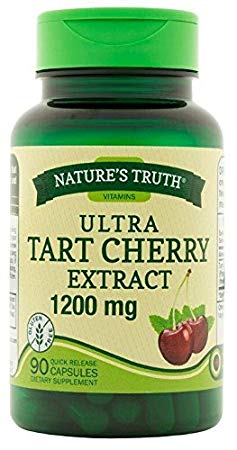 Nature's Truth Ultra Tart Cherry Extract 1200 mg, 90 Count - Buy Packs and Save (Pack of 2)