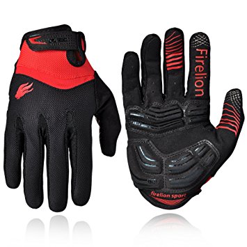 FIRELION Unisex Outdoor Gel Touch Screen Cycling Gloves Bike Bicycle MTB DH Downhill Off Road Glove