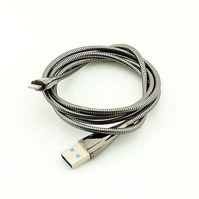 FidgetFidget Extension Cable Lightning USB Charging Sync Data Flexible for iPhone 3FT Black