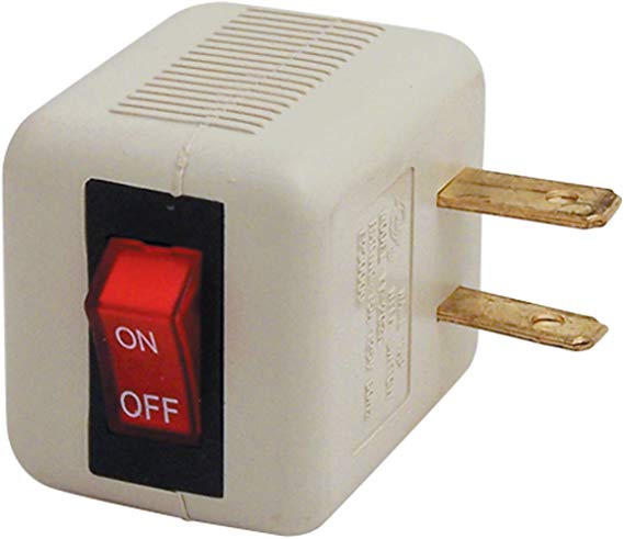 Plug in Cord Switch with Safety Reminder Light
