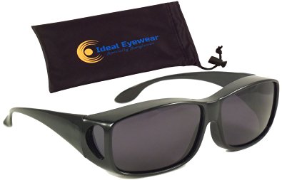 Sun Shield Fit Over Sunglasses with Polarized Lenses - Fit Over Prescription Glasses